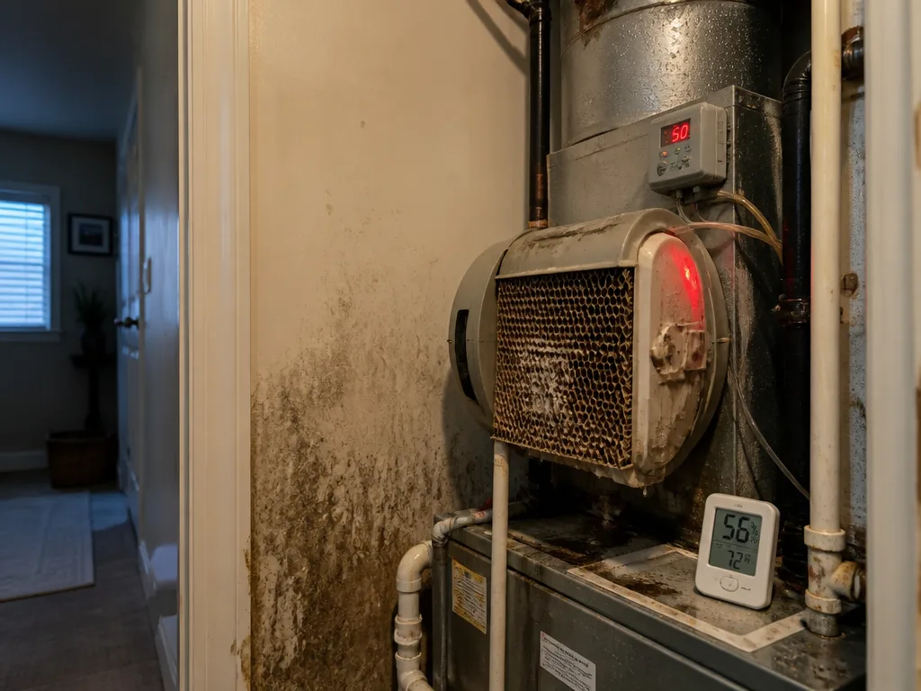 Warning signs of a failing humidifier system