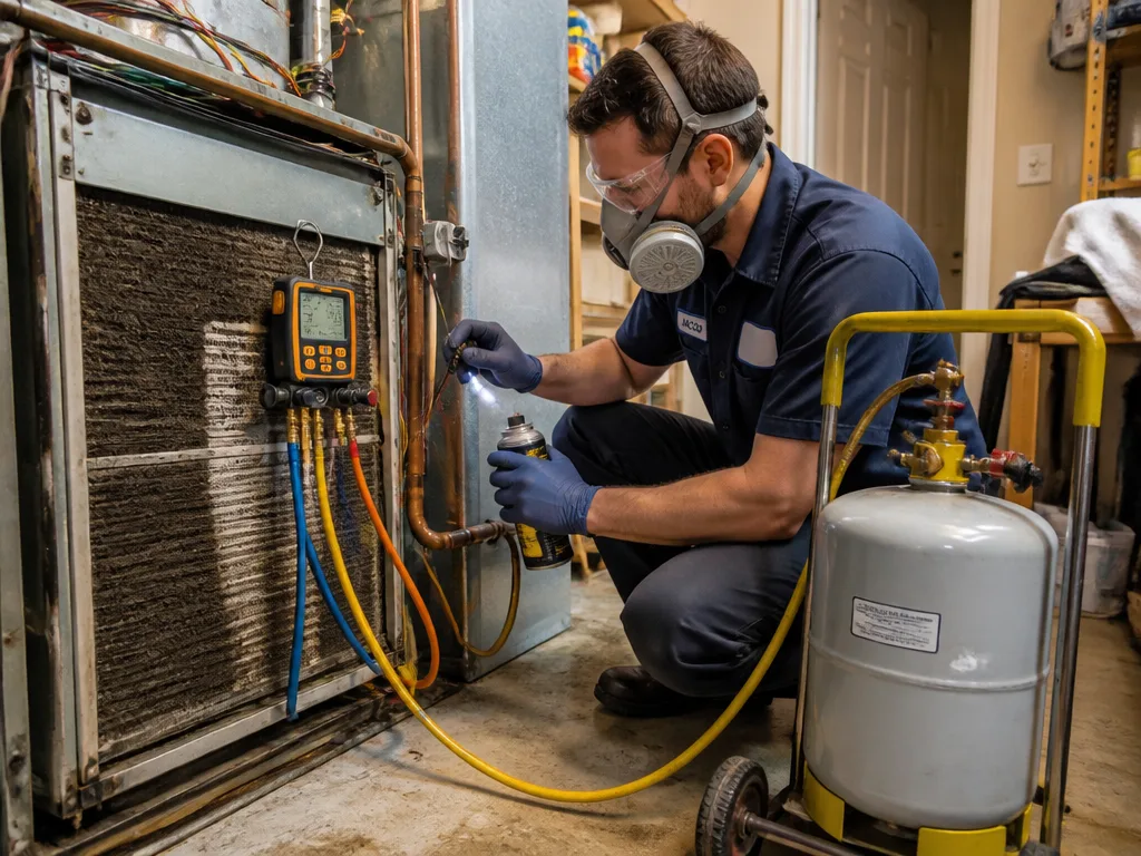 Refrigerant Leak Repair